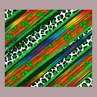 St Patricks Day Leopard Rainbow Vintage Hoodie | Teevron