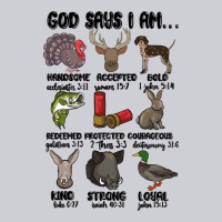 God Says I Am Hunting Heavyweight Sweatshirt | Teevron