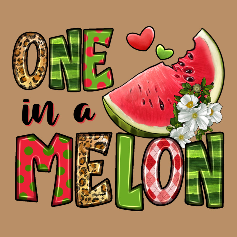 One In A Melon Watermelon Vintage Hoodie by Jasminsmagicworld | Teevron