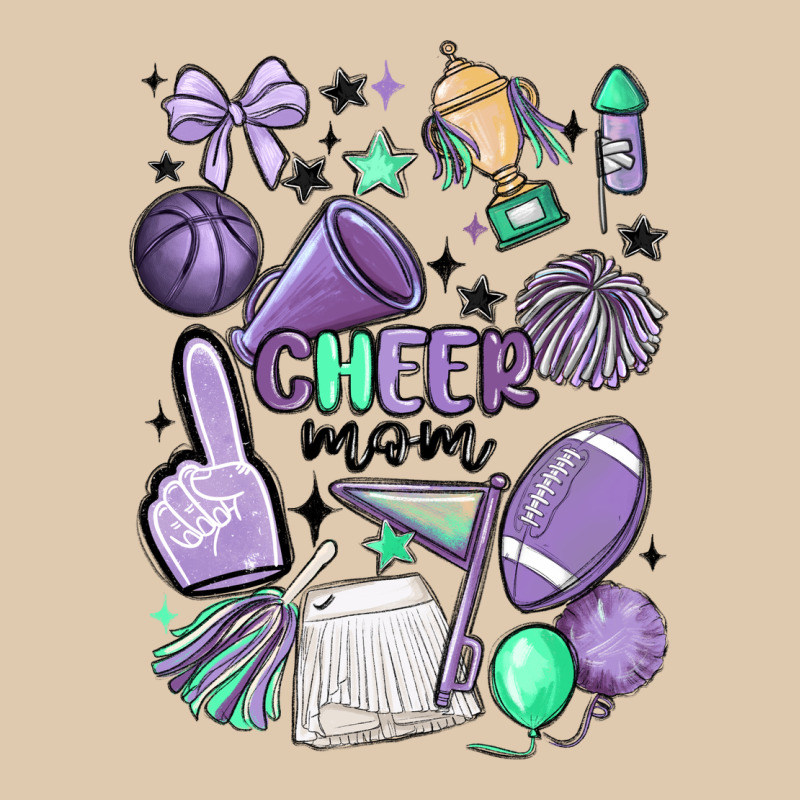 Cheer Mom Heavyweight Sweatshirt by MaliasSmallBusiness | Teevron