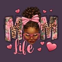 Afro Messy Bun Mom Life Heavyweight Hoodie | Teevron