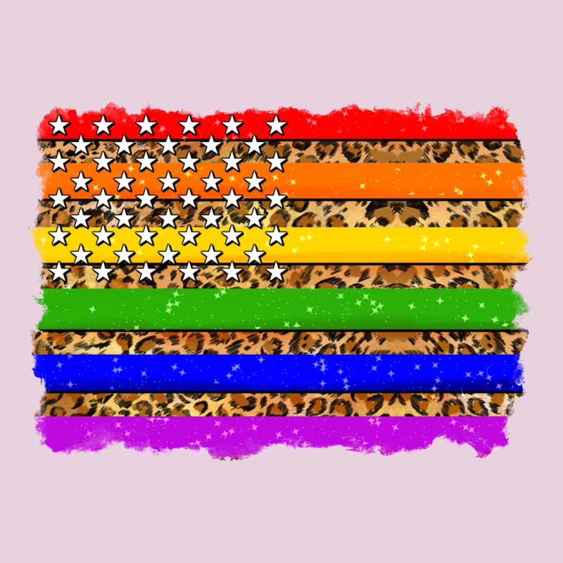 Lgbtq And Usa Flag Ladies Tee by Zillion Design Studio | Teevron