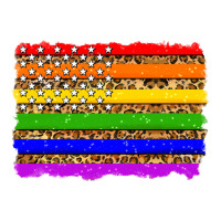 lgbtq and usa flag | Teevron