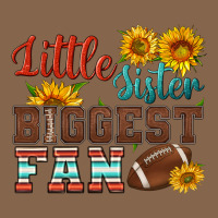 Little Sister Biggest Fan American Football Premium Tee | Teevron