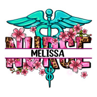 floral nurse custom name | Teevron
