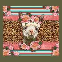 Llama And Roses Glitter Vintage Tee | Teevron