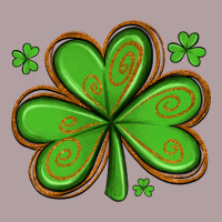 St Patricks Day Shamrock With Glitter Vintage Hoodie | Teevron