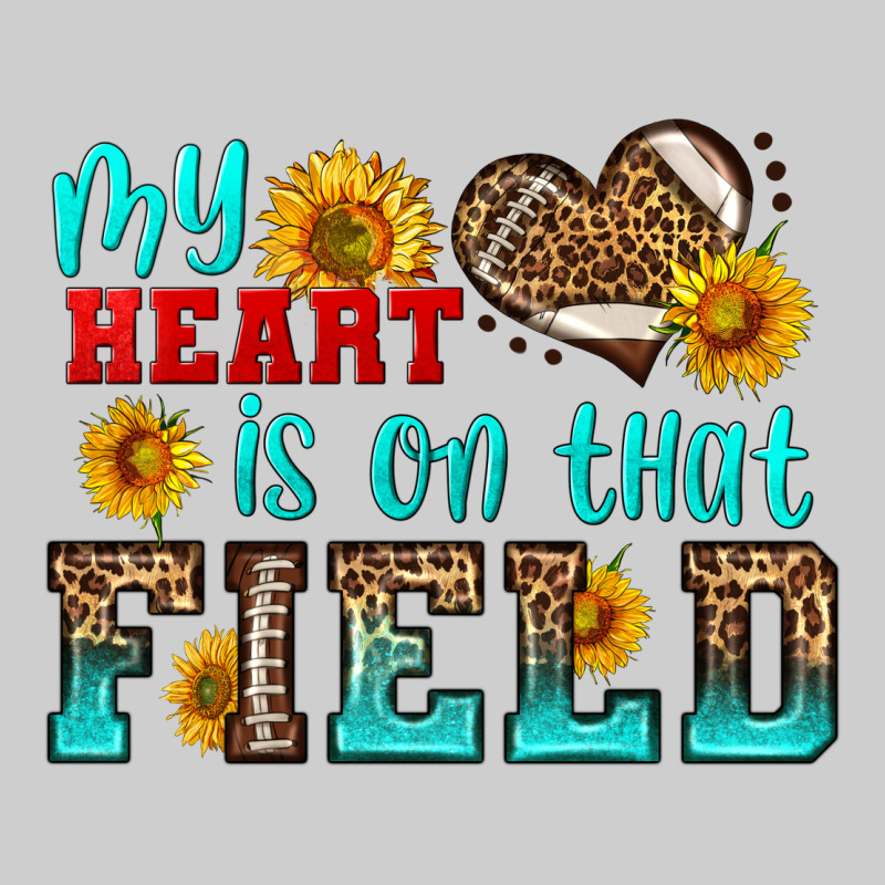 My Heart Is On That Field American Football Premium Tee by HRA Design Shop | Teevron