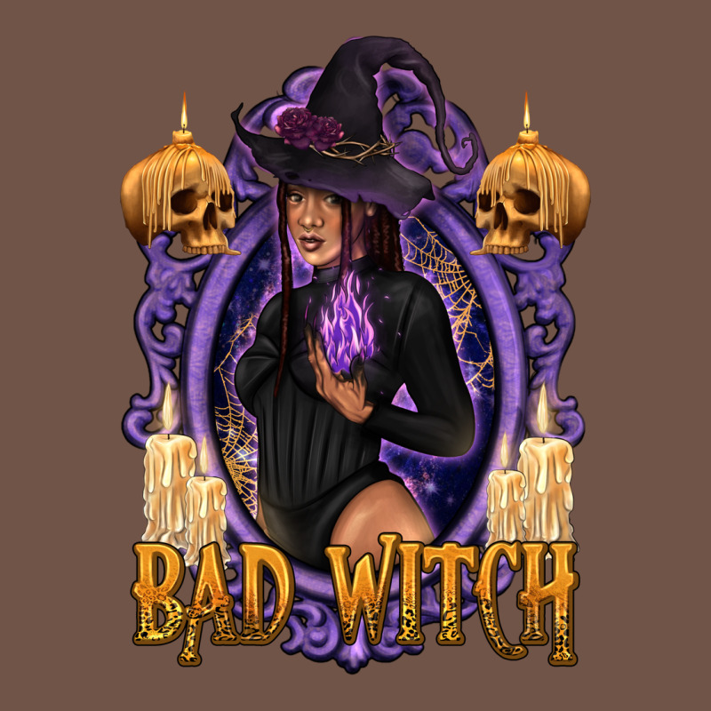 Bad Witch Black Woman Premium Sweatshirt by texasbilliewilder | Teevron
