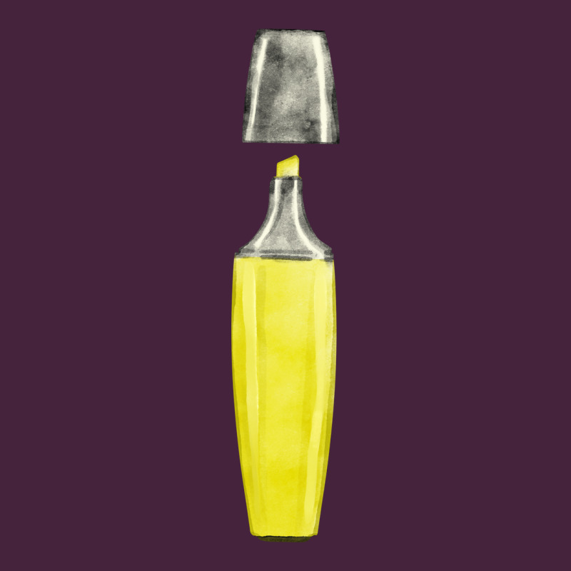 Yellow Highlighter Pen Fa Element Premium Tee by FaDigitalArtStudio | Teevron