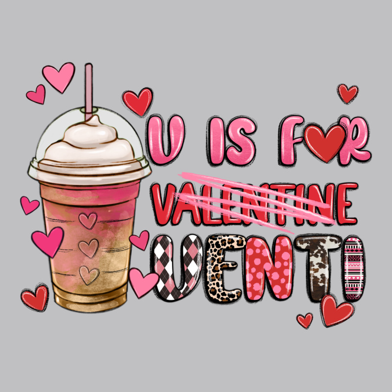 V Is For Valentine Venti Coffee Cup Long Sleeve Tee by MaliasSmallBusiness | Teevron