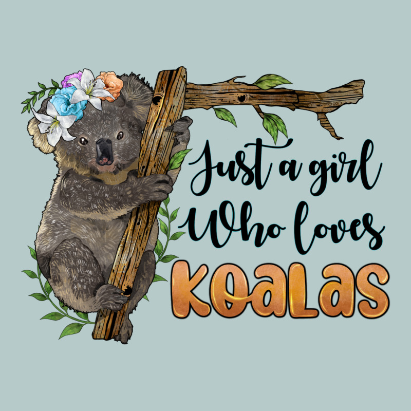 Just A Girl Who Loves Koalas Heavy Core Tee by BarkalooDesign | Teevron