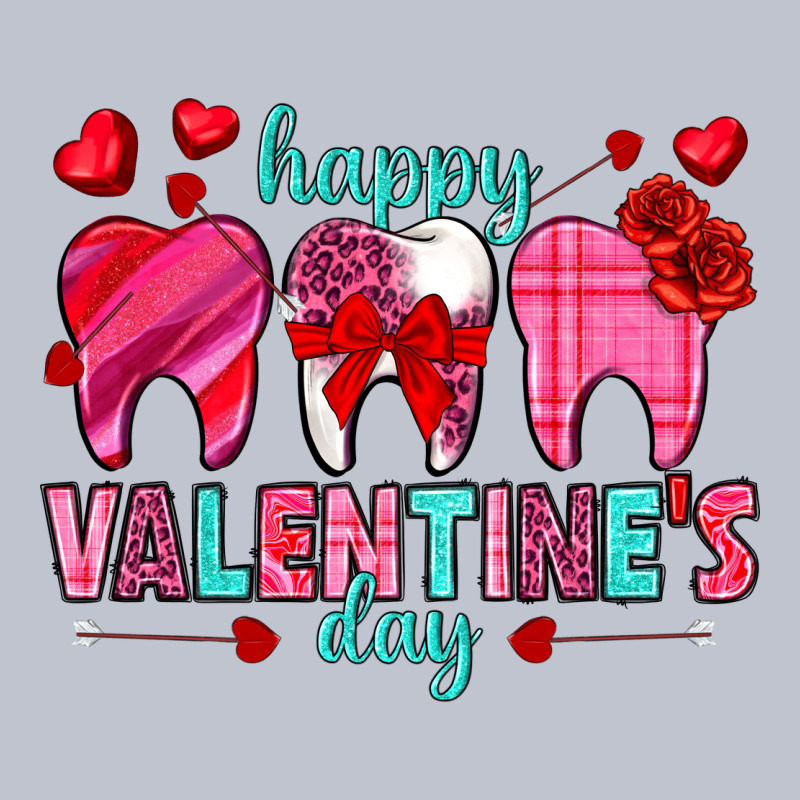 Happy Valentine's Day With Teeth Valentine's Day Premium Hoodie by HowdyJamesFarm | Teevron