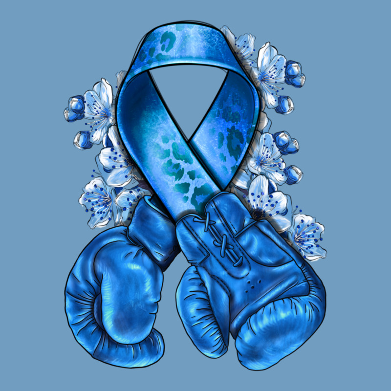 Blueribbon With Boxing Gloves Urban Heavy Tee by NancyCooperArtShop | Teevron