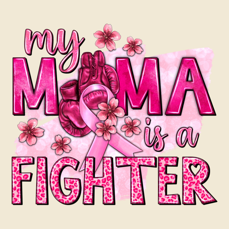 My Mama Is A Fighter With Ribbon Ladies Tee by texasbilliewilder | Teevron