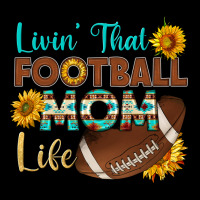 Livin' That Football Mom Life Premium Tee | Teevron