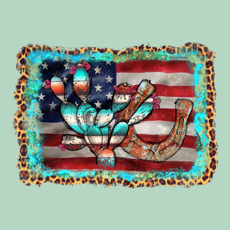 Flag Cactus Horseshoe Classic Tee by AdoDesignShop | Teevron
