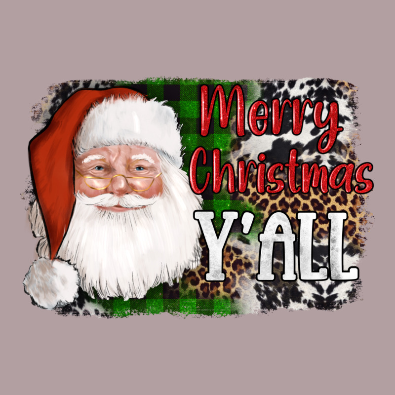 Santa Merry Christmas Y'all Vintage Hoodie by AdoDesignShop | Teevron