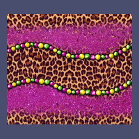 Mardi Gras  Leopard Pink Glitter Bead Vintage Tee | Teevron