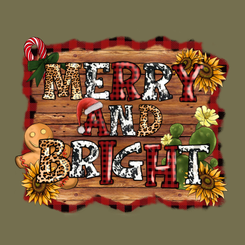Merry And Bright Vintage Hoodie by AdoDesignShop | Teevron