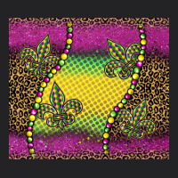 Mardi Gras  Leopard Pink Glitter Vintage Tee | Teevron