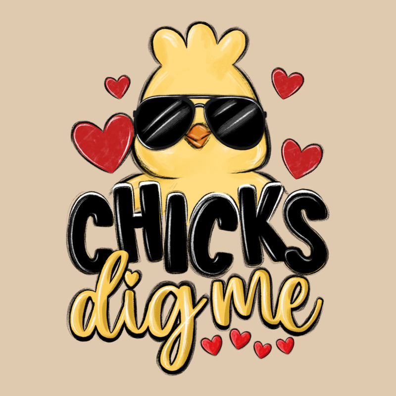 Chicks Dig Me Heavyweight Sweatshirt by MaliasSmallBusiness | Teevron