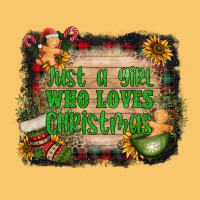 Just A Girl Who Loves Christmas Vintage Hoodie | Teevron