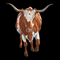 Longhorn Cow Ladies Tee | Teevron