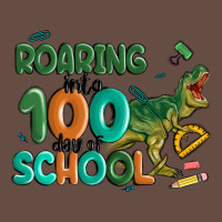 Roaring Into 100 Day Of School Long Sleeve Tee | Teevron
