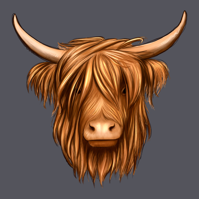 Long Haired Cow Vintage Hoodie by Jasminsmagicworld | Teevron