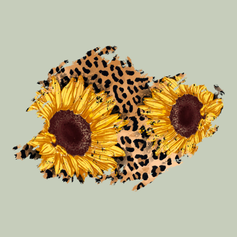 Sunflower Leopard Patch Classic Tee by AdoDesignShop | Teevron