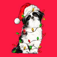 Christmas Shih Tzu Dog Zipper Hoodie | Teevron
