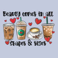 Beauty Comes In All Shapes And Sizes Coffee Long Sleeve Tee | Teevron