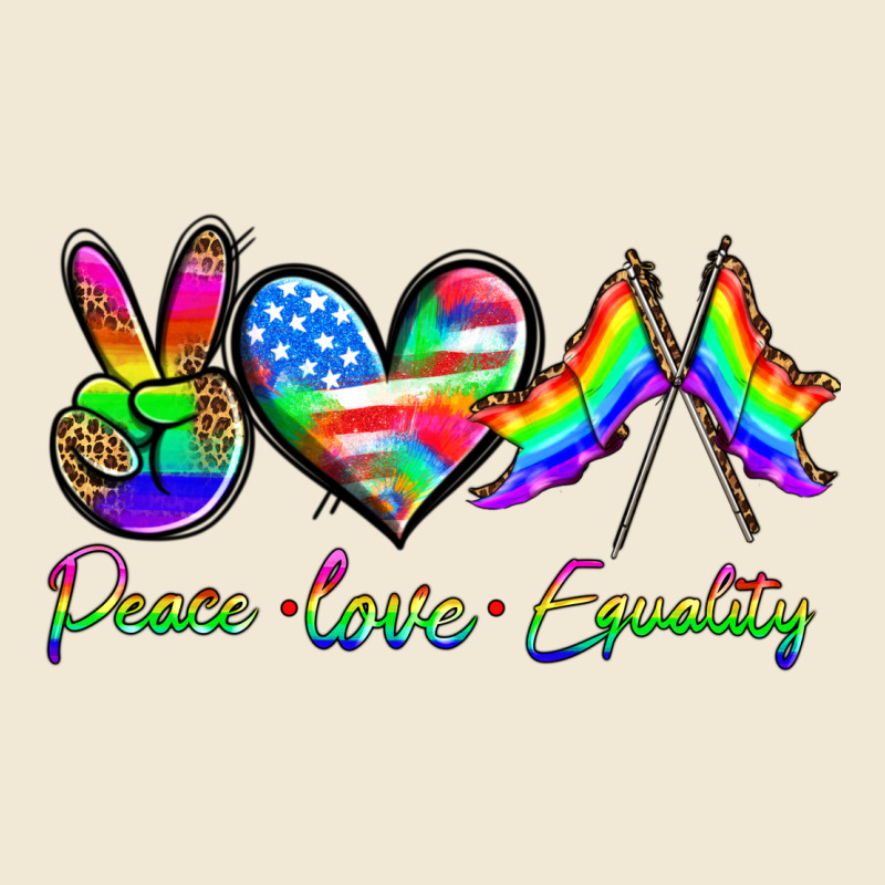 Peace Love Equality Premium Tee by HRA Design Shop | Teevron