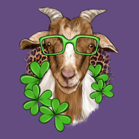 St Patricks Goat With Glasses Vintage Hoodie | Teevron