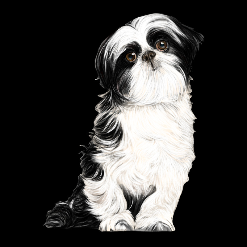 Shih Tzu Dog Zipper Hoodie by LillyAllenDesigns | Teevron