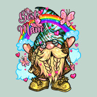 Best Mom Gnome Rainbow Clouds Butterfly Glitter Zipper Hoodie | Teevron