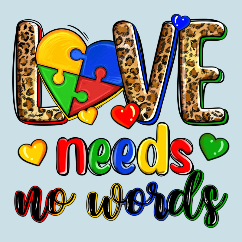 Love Needs No Words Ladies Tee by Zillion Design Studio | Teevron