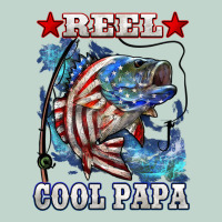 Reel Cool Papa American Flag Bass Fishing Zipper Hoodie | Teevron