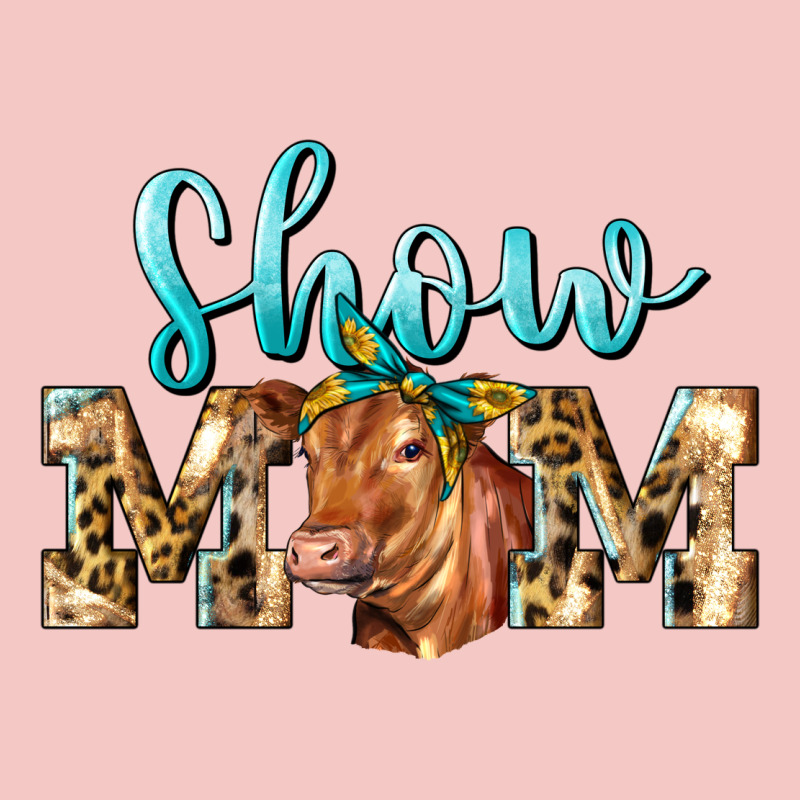 Western Show Mom Red Angus Urban Heavy Tee by LillyAllenDesigns | Teevron