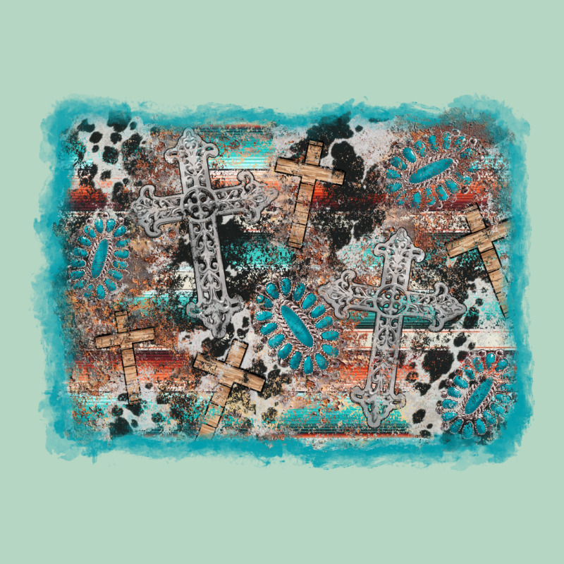 Cross Western Background Classic Tee by AdoDesignShop | Teevron