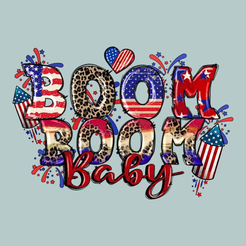 Boom Boom Baby 4th Of July Heavy Core Tee by CowGirlArtShop | Teevron