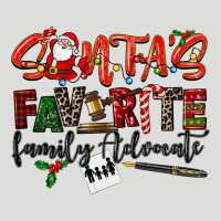 Santa's Favorite Family Advocate Zipper Hoodie | Teevron