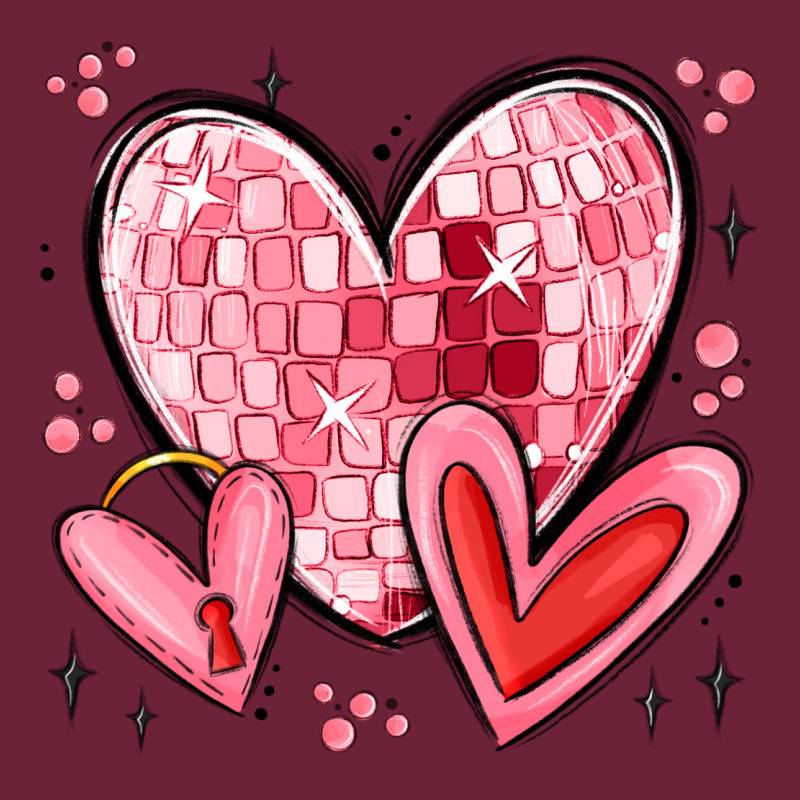 Valentines Hearts Long Sleeve Tee by MaliasSmallBusiness | Teevron