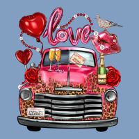 Western Valentines Day Truck Love Bird Letter Urban Hoodie | Teevron