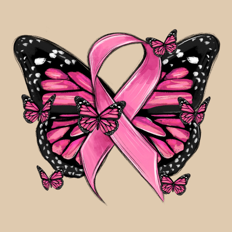 Breast Cancer Ribbon  Butterfly Heavyweight Sweatshirt by MaliasSmallBusiness | Teevron