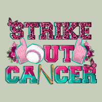Strike Out Cancer Baseball Ladies Tee | Teevron