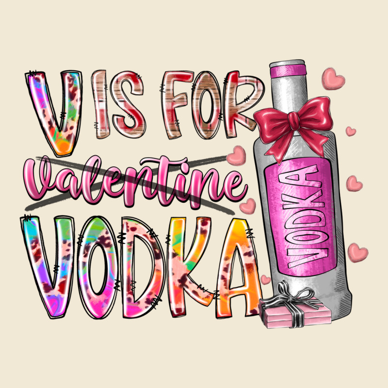 Vis For Valentine Vodka Premium Tee by RacoonDesign | Teevron