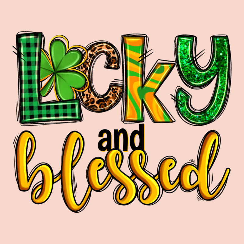 St. Patrick's Lucky And Blessed Urban Hoodie by OliviaCreatesArt | Teevron
