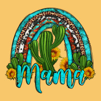 Western Cactus And Sunflower Mama Rainbow Vintage Hoodie | Teevron
